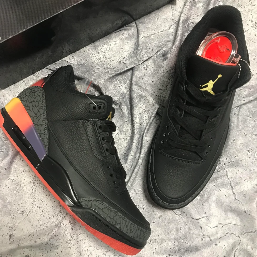 J Balvin x Air Jordan 3 Rio photo review