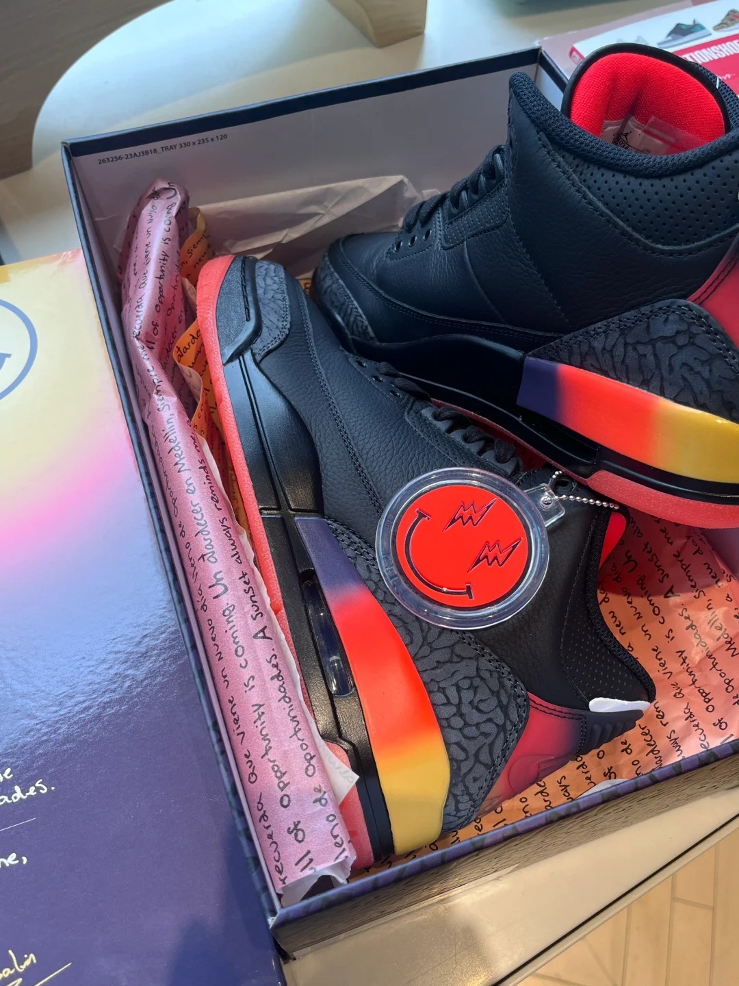 J Balvin x Air Jordan 3 Rio photo review
