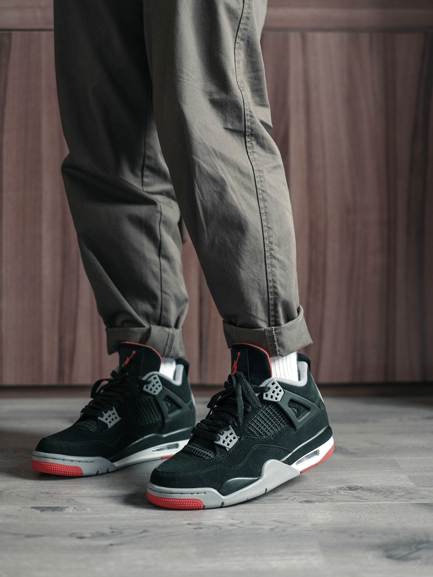 Jordan 4 Retro Bred (2019) photo review