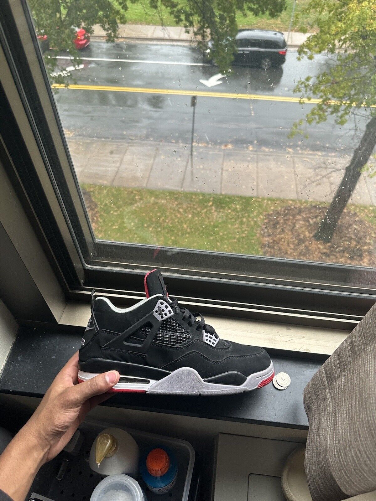 Jordan 4 Retro Bred (2019) photo review