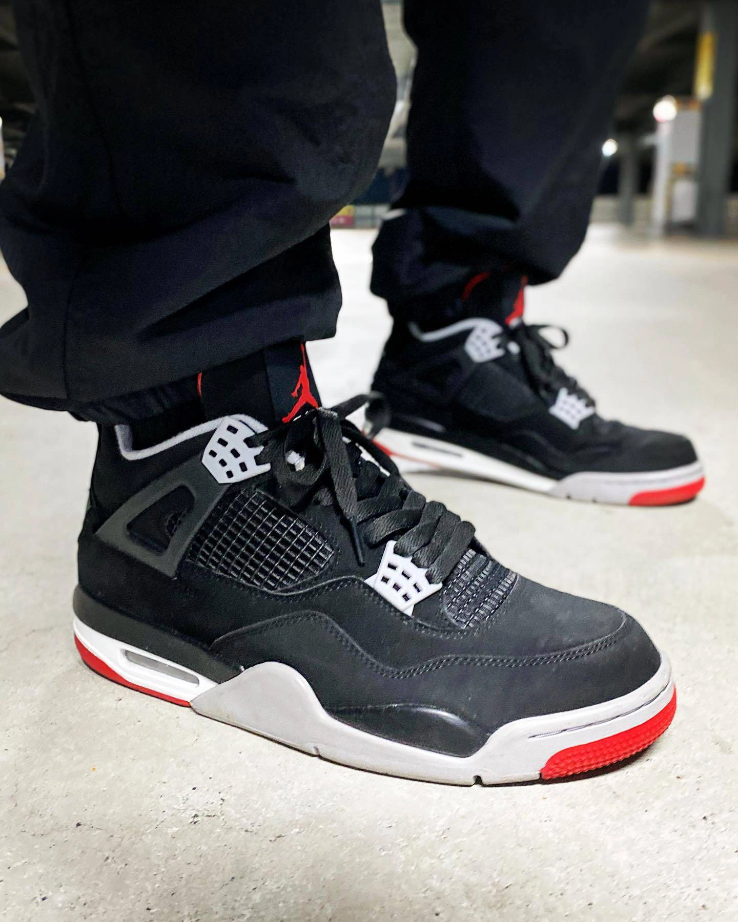 Jordan 4 Retro Bred (2019) photo review