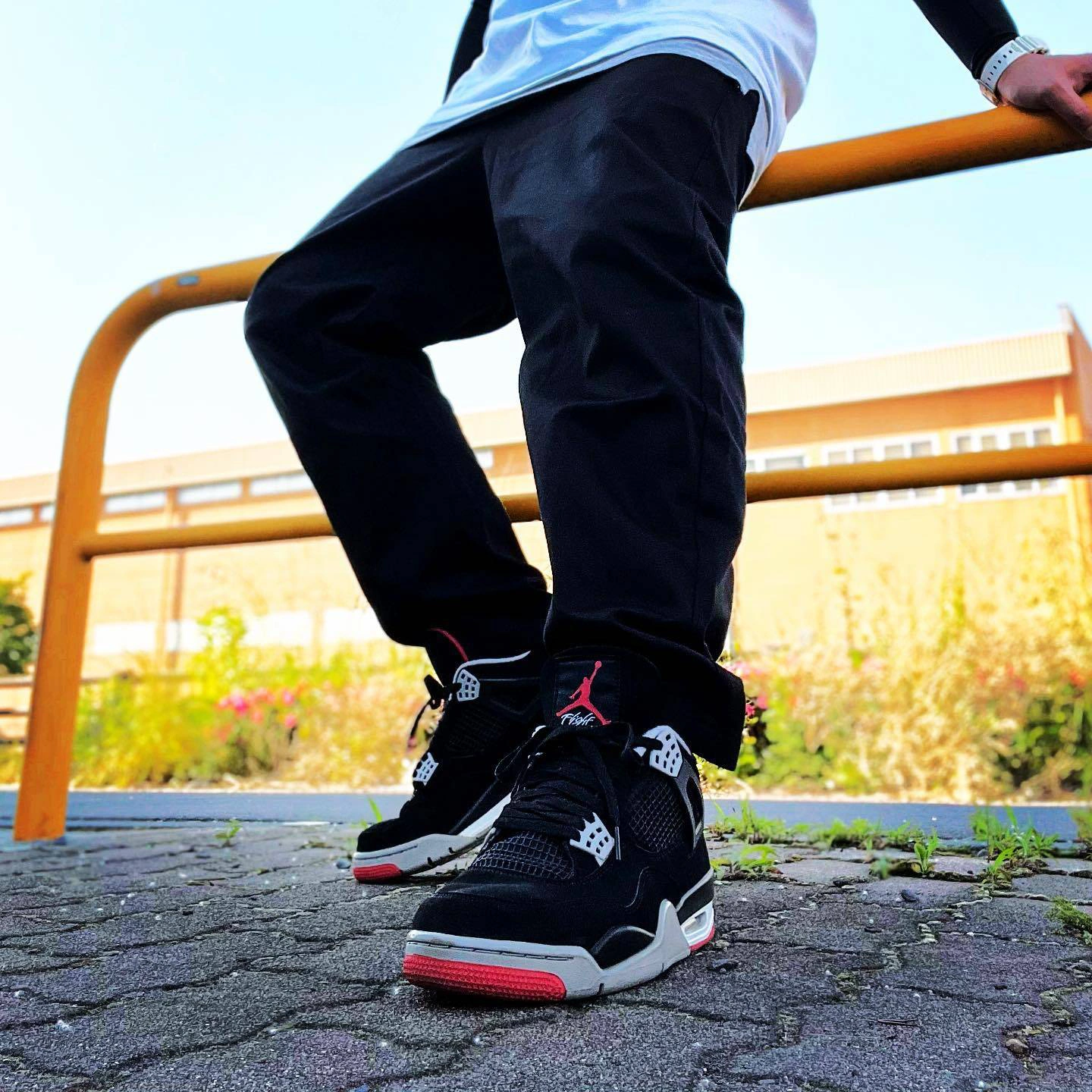 Jordan 4 Retro Bred (2019) photo review