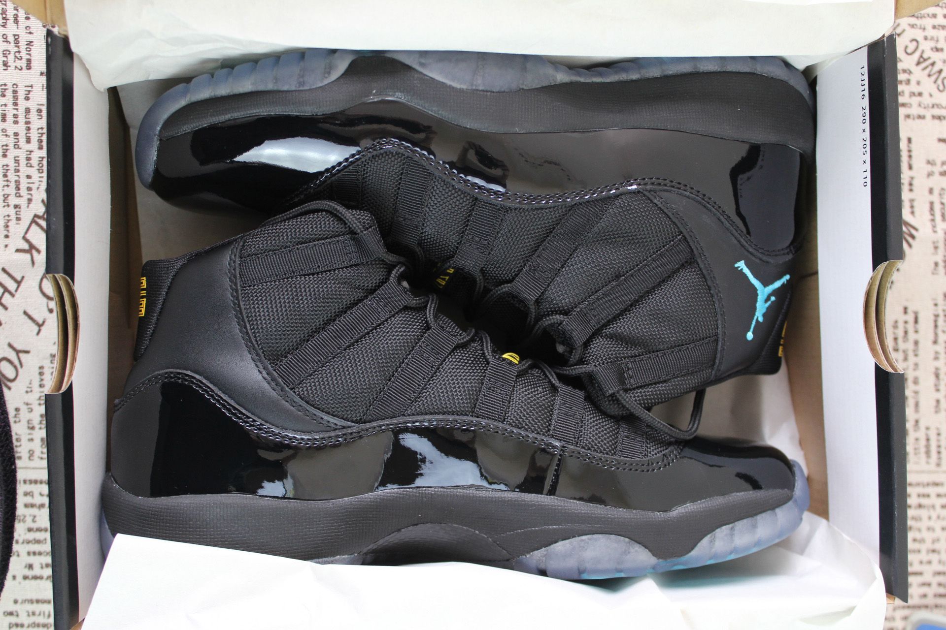 Jordan 11 Retro Gamma Blue photo review
