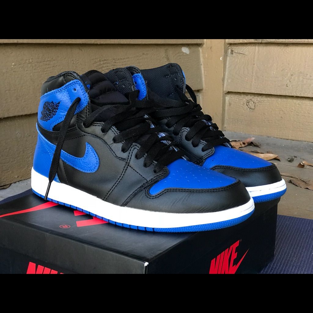 Jordan 1 Retro High OG Royal Blue photo review