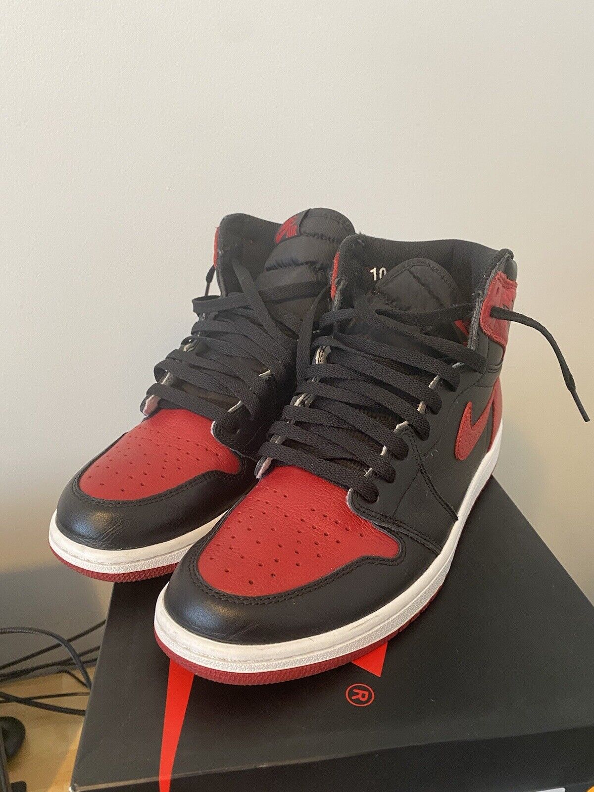 Jordan 1 Retro High Bred Banned (2016) photo review