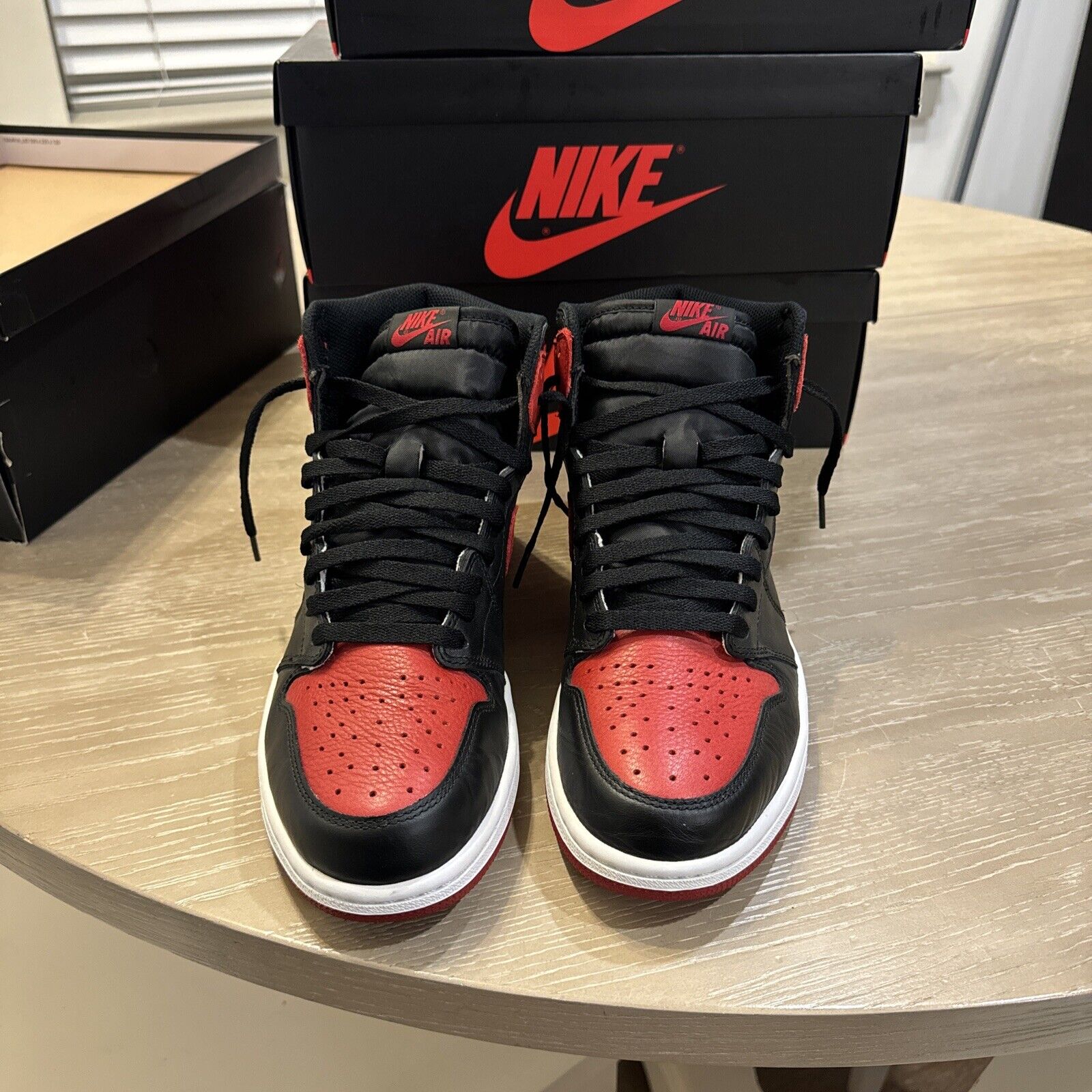 Jordan 1 Retro High Bred Banned (2016) photo review