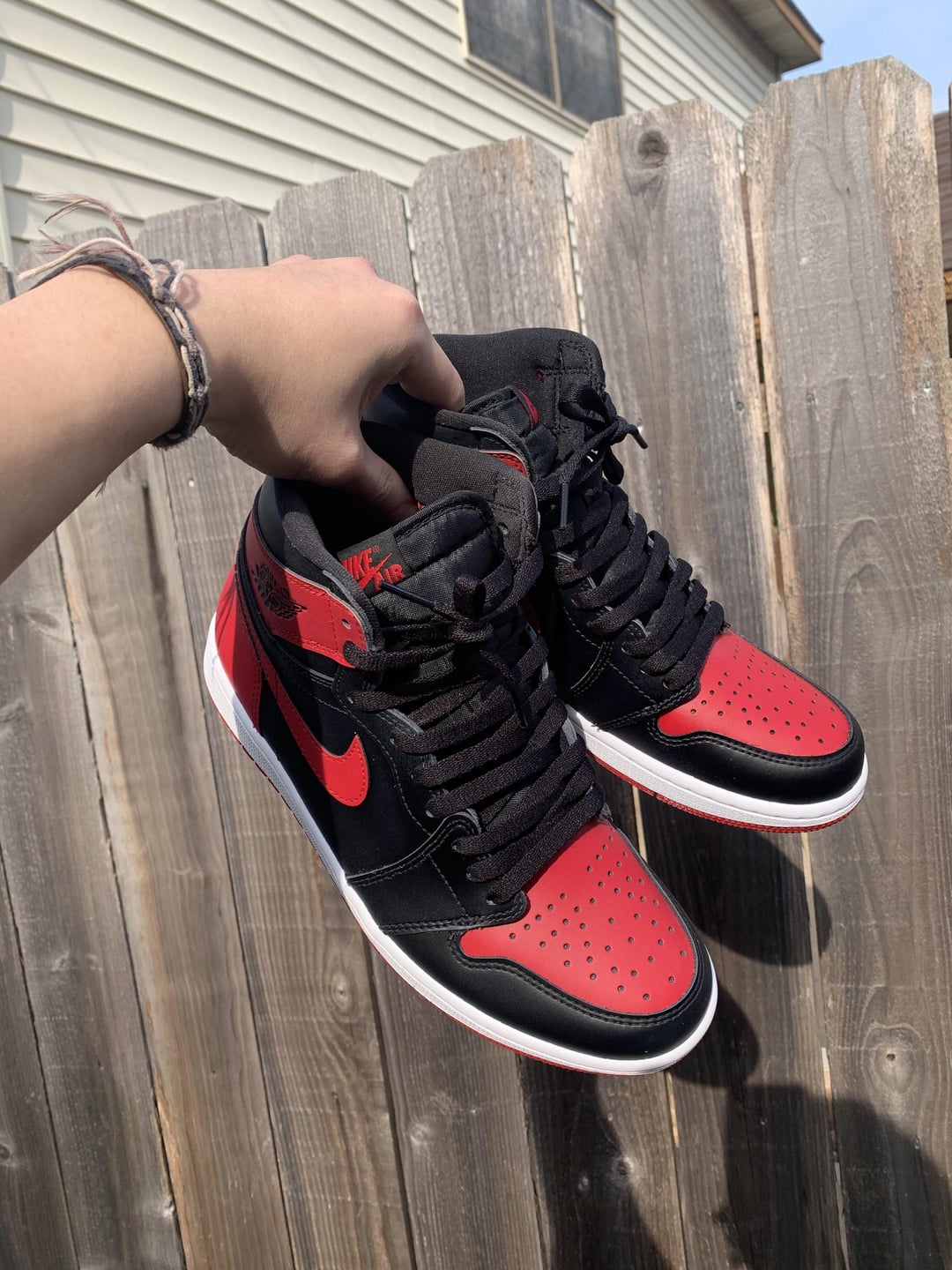 Jordan 1 Retro High Bred Banned (2016) photo review