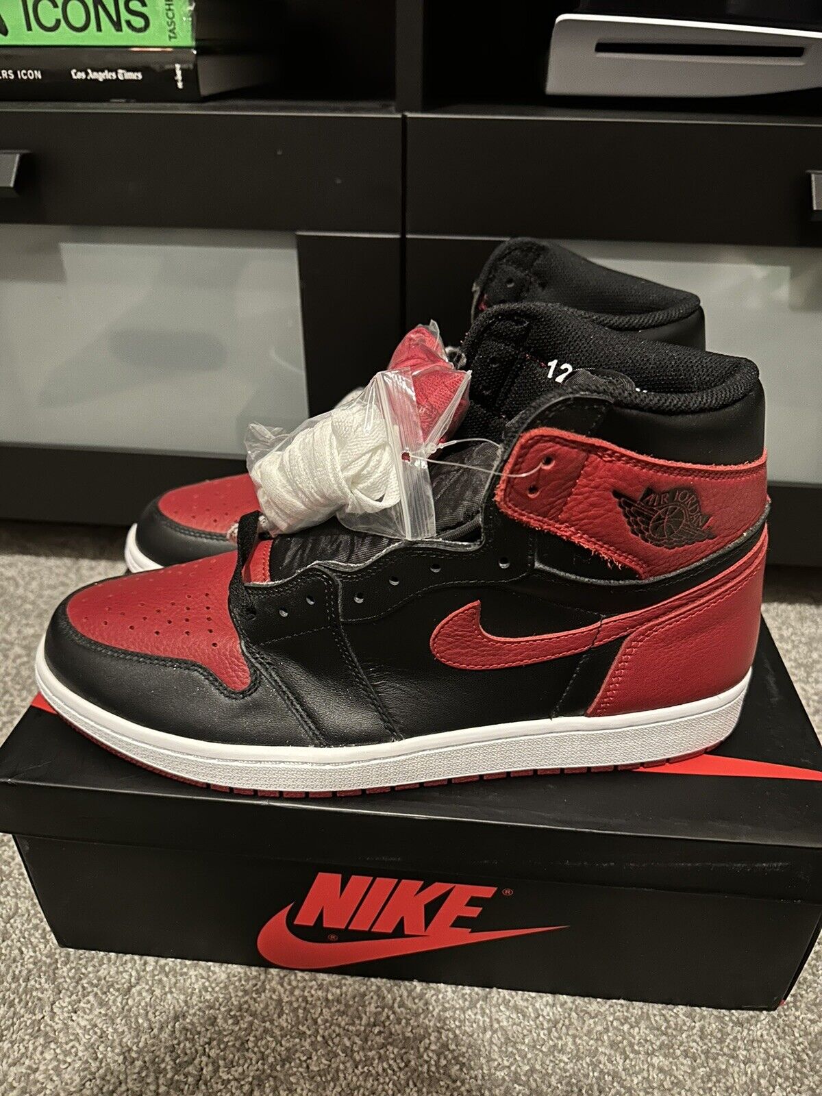 Jordan 1 Retro High Bred Banned (2016) photo review