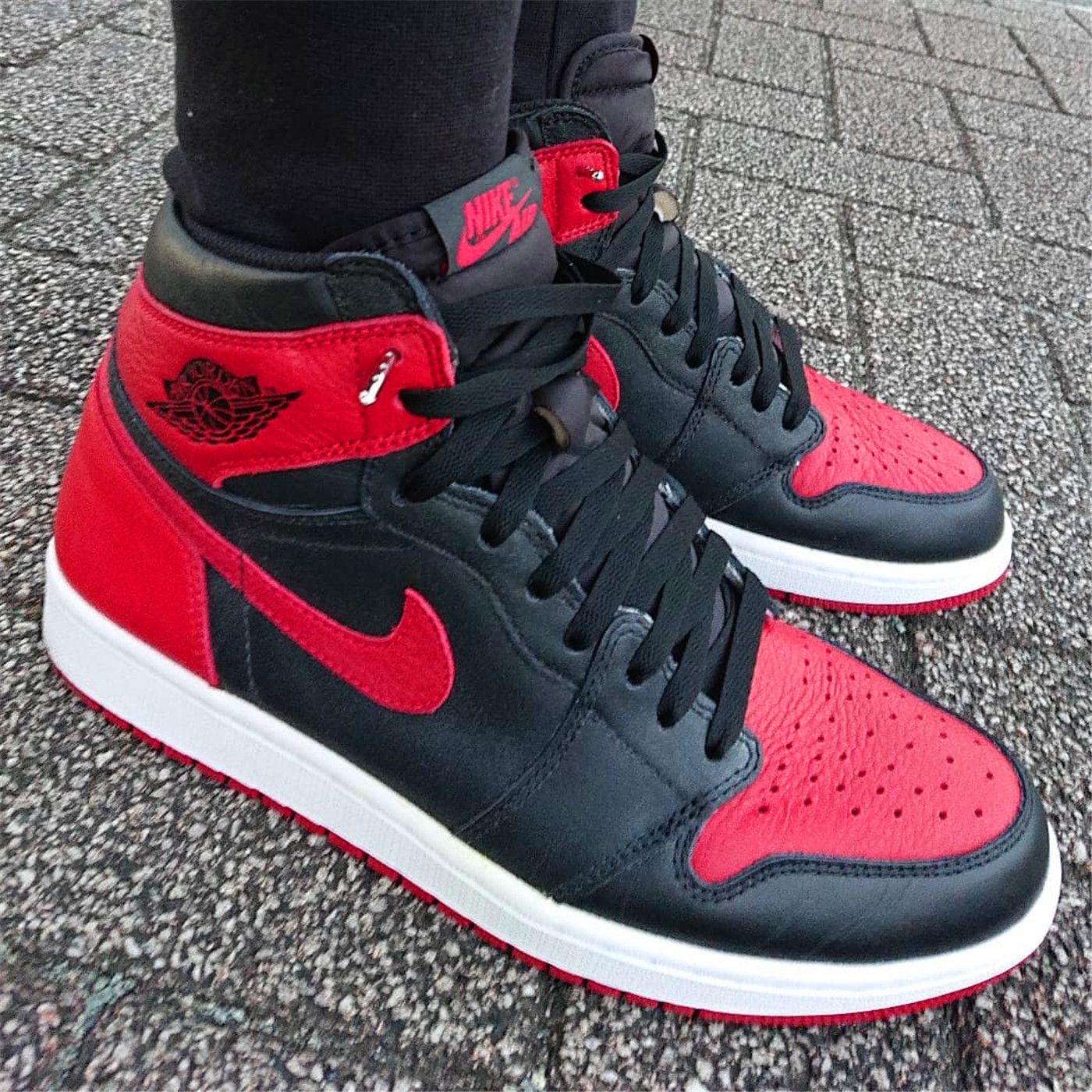 Jordan 1 Retro High Bred Banned (2016) photo review