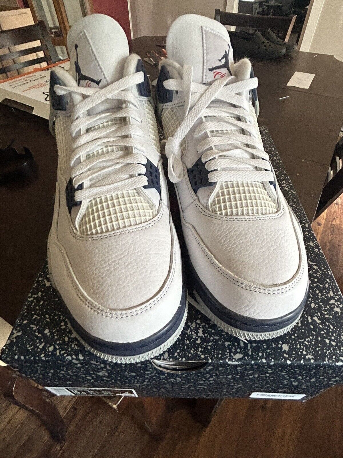 Jordan 4 Retro Midnight Navy photo review