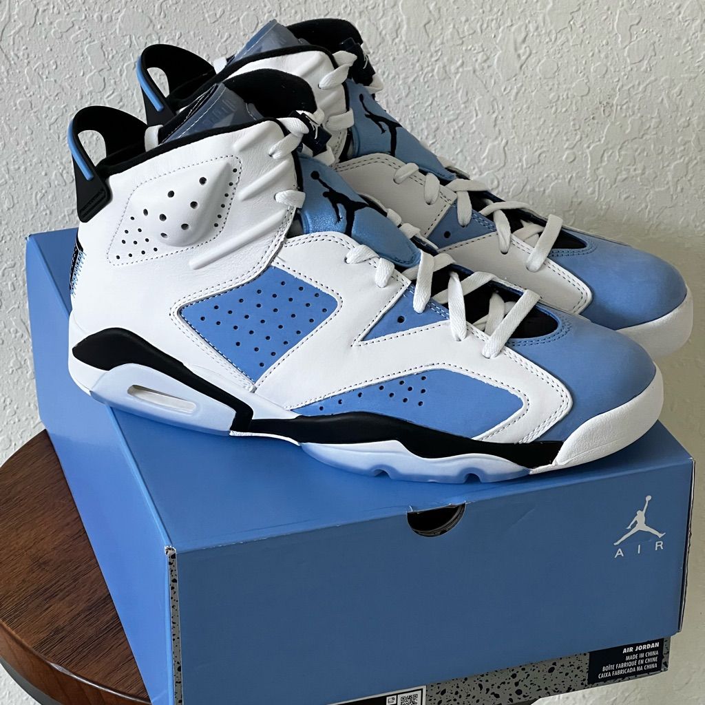Jordan 6 Retro UNC White photo review