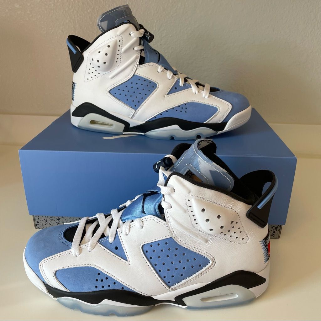 Jordan 6 Retro UNC White photo review