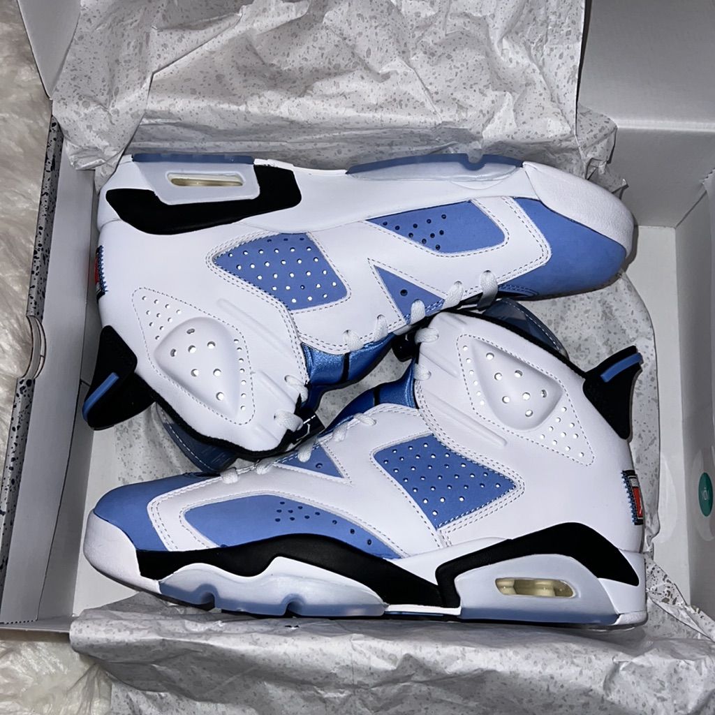 Jordan 6 Retro UNC White photo review