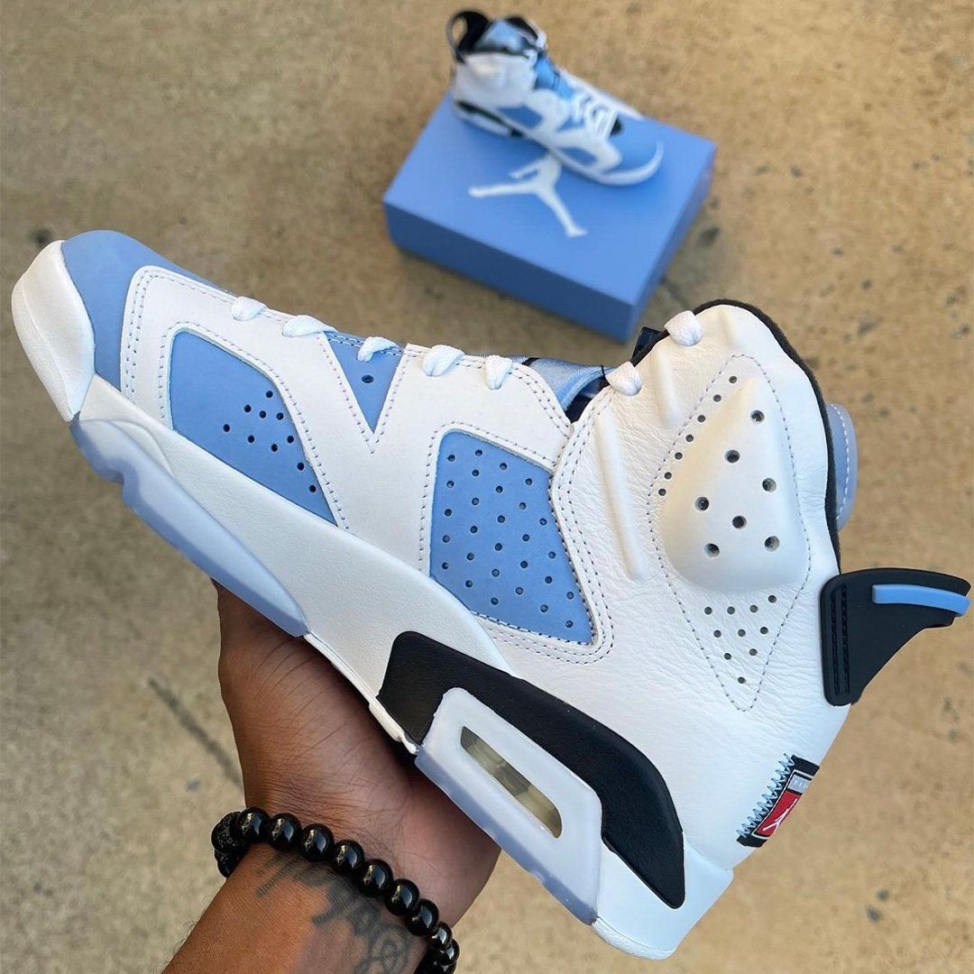 Jordan 6 Retro UNC White photo review
