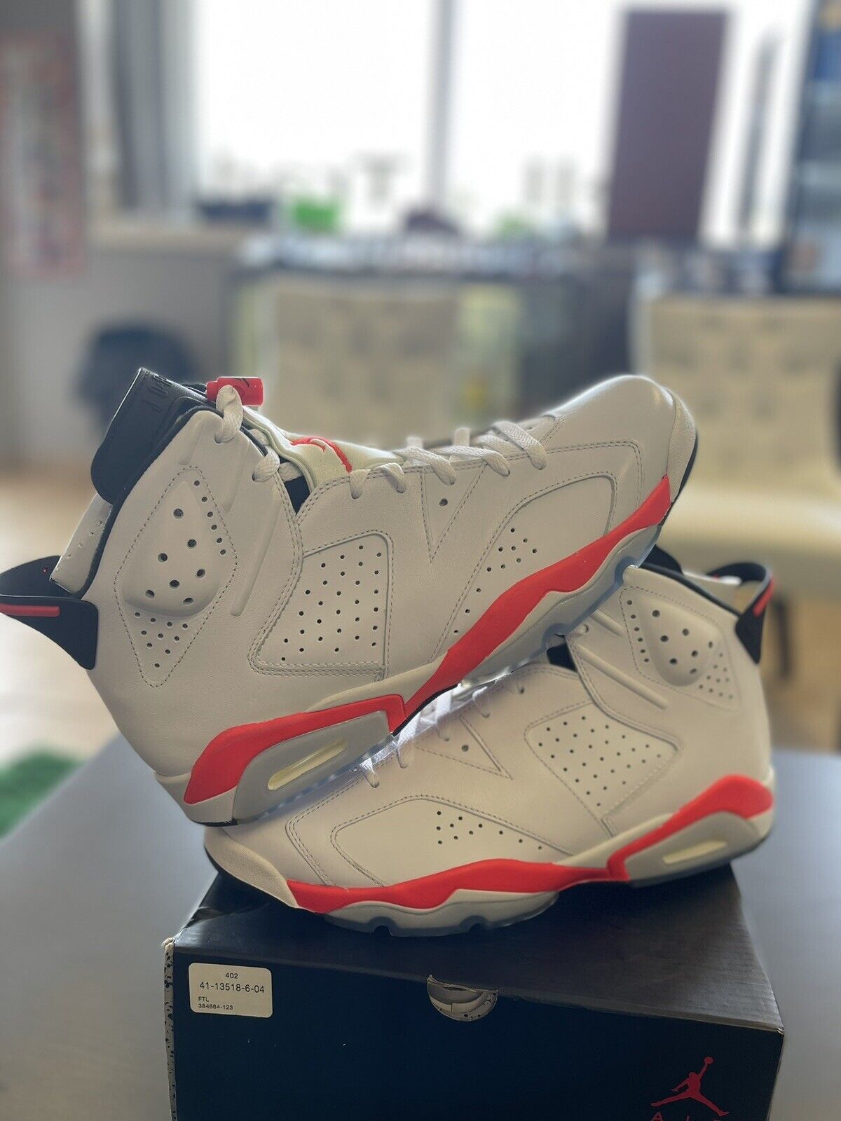 Jordan 6 Retro White Infrared photo review