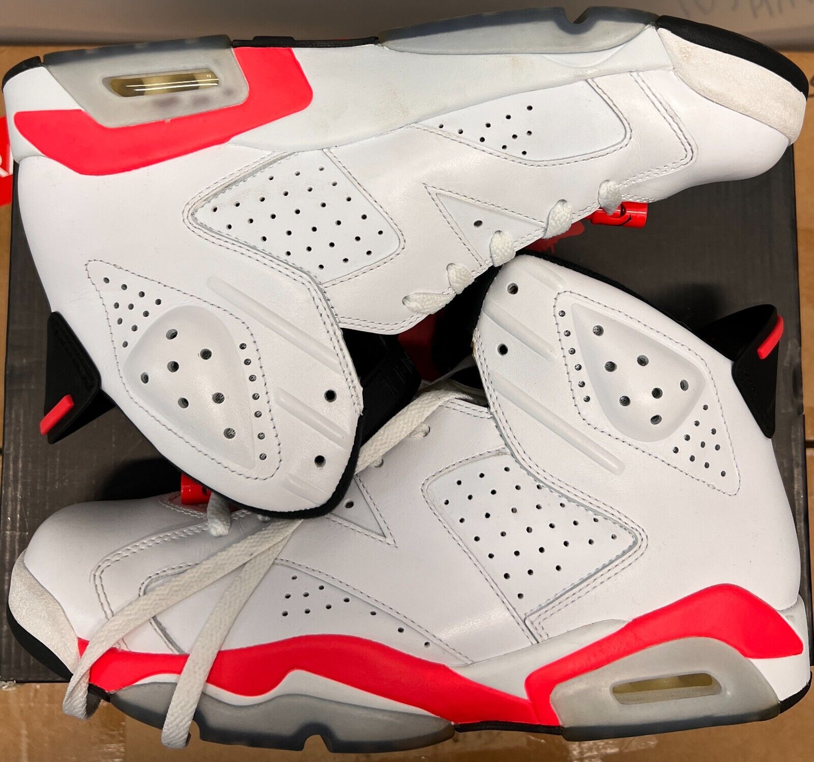 Jordan 6 Retro White Infrared photo review