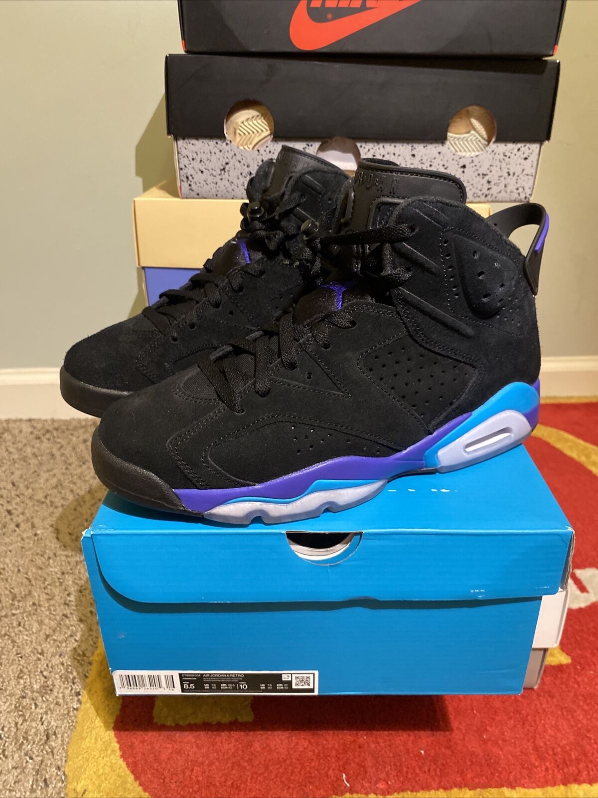 Jordan 6 Retro UNC – Univeristy Blue 384664-006 photo review