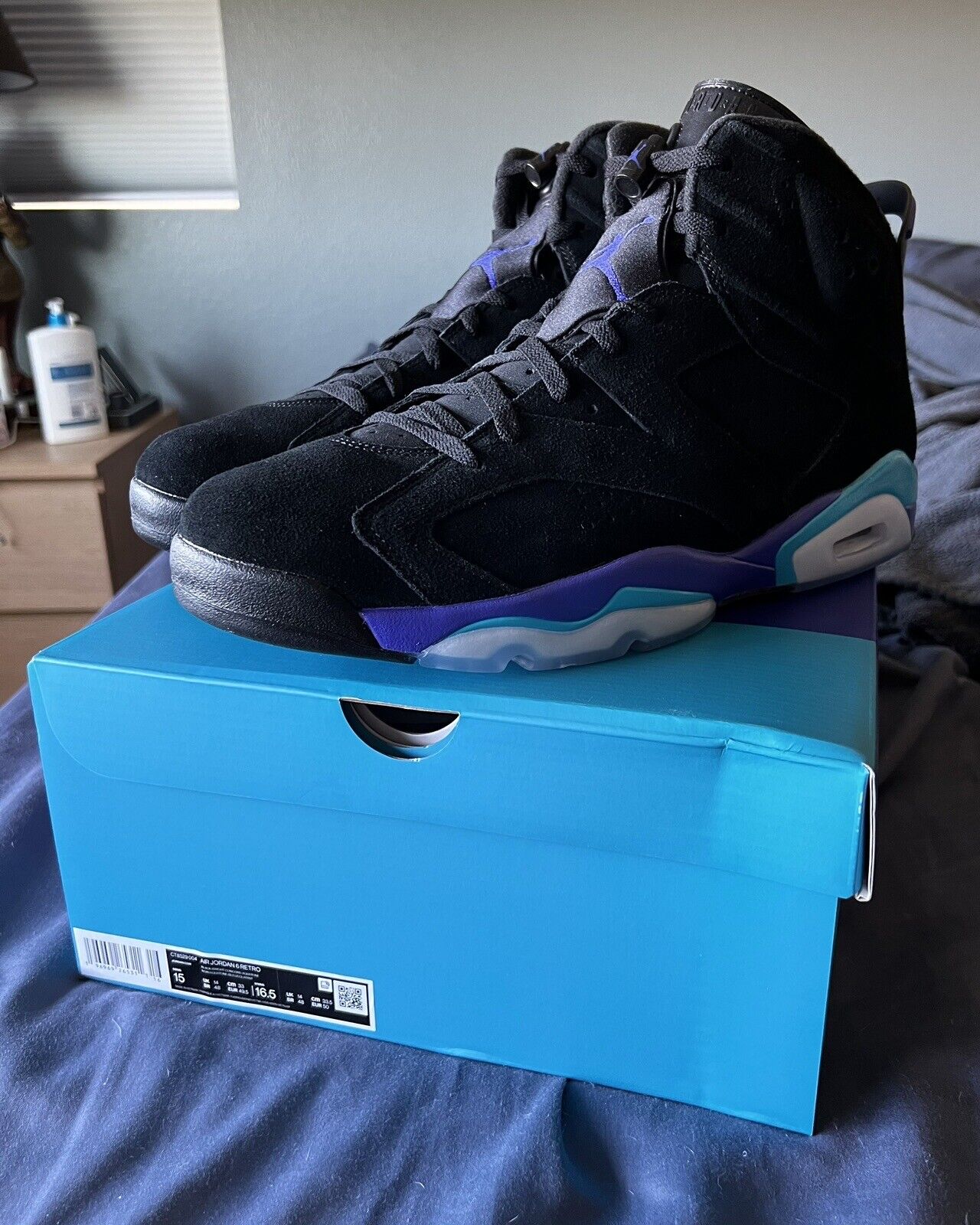 Jordan 6 Retro UNC – Univeristy Blue 384664-006 photo review