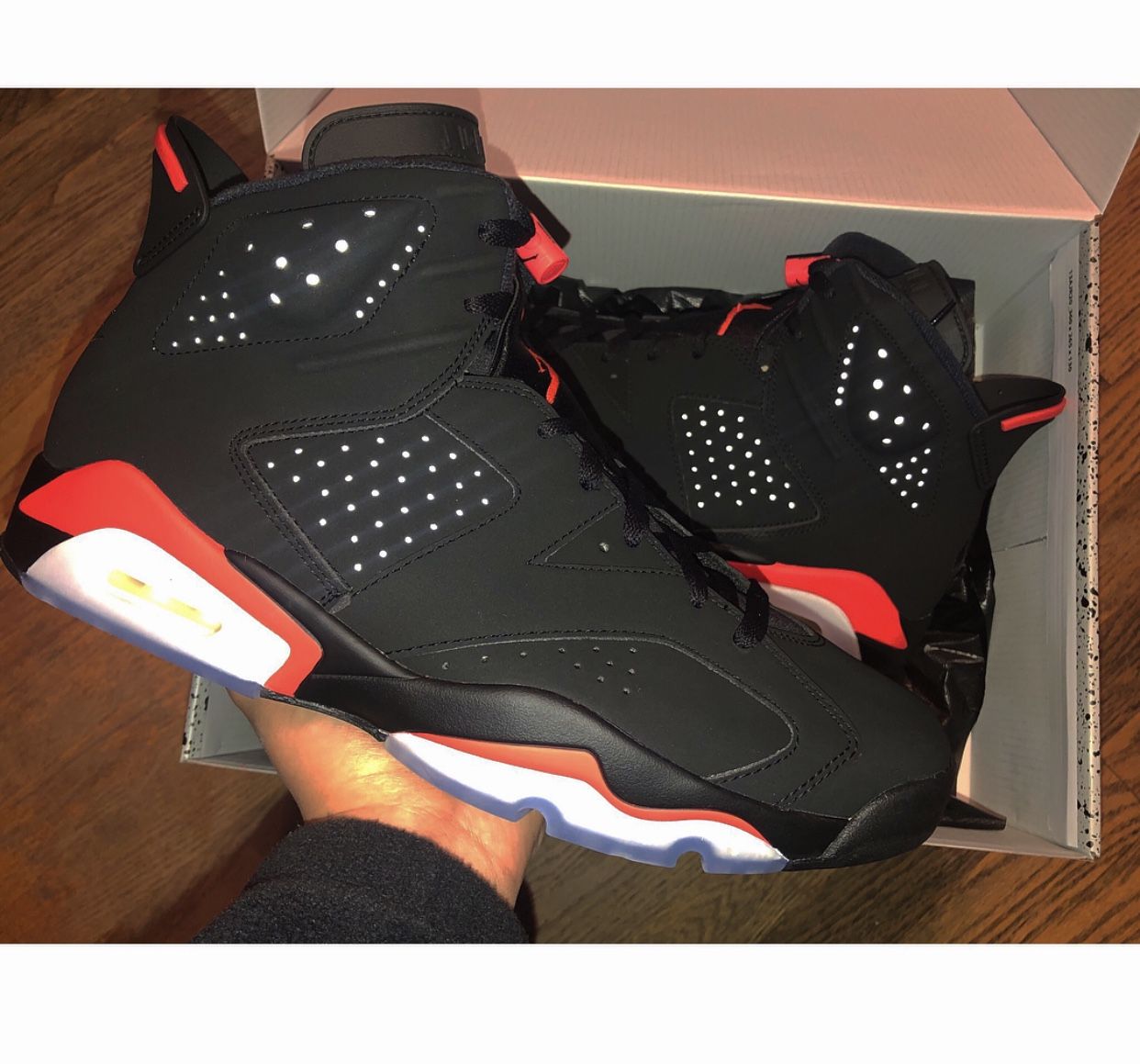 Jordan 6 Retro Black Infrared (2019) photo review