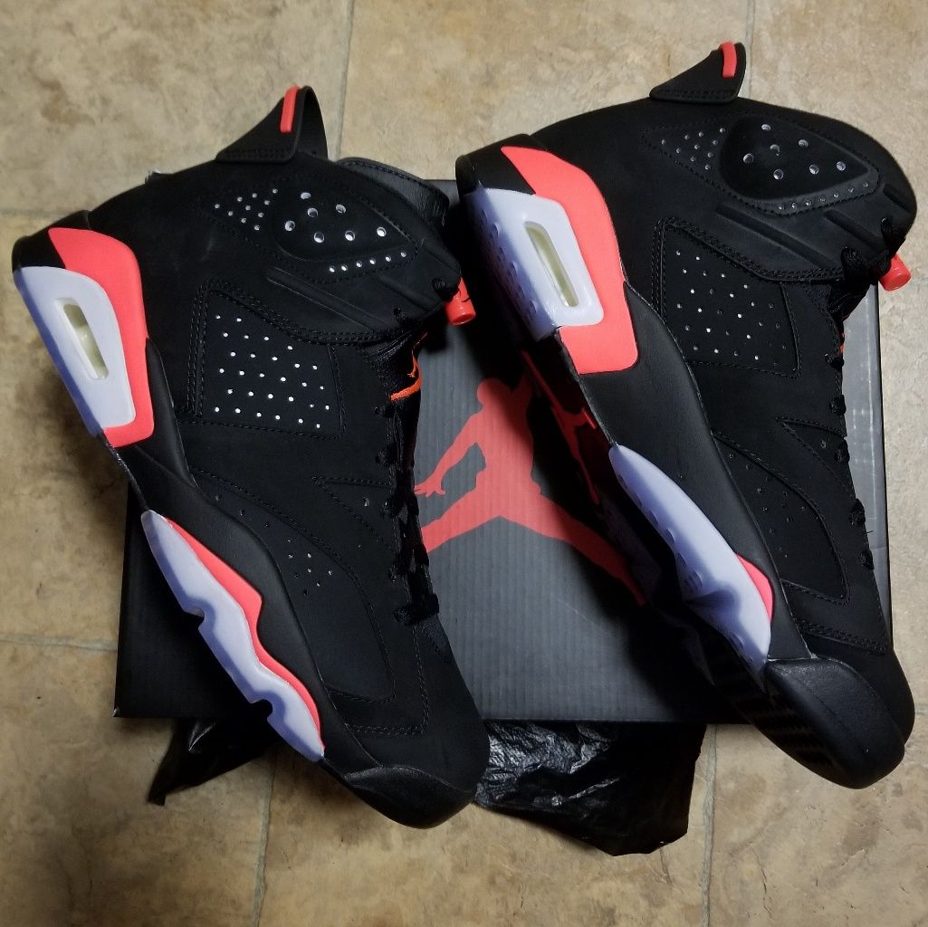 Jordan 6 Retro Black Infrared (2019) photo review