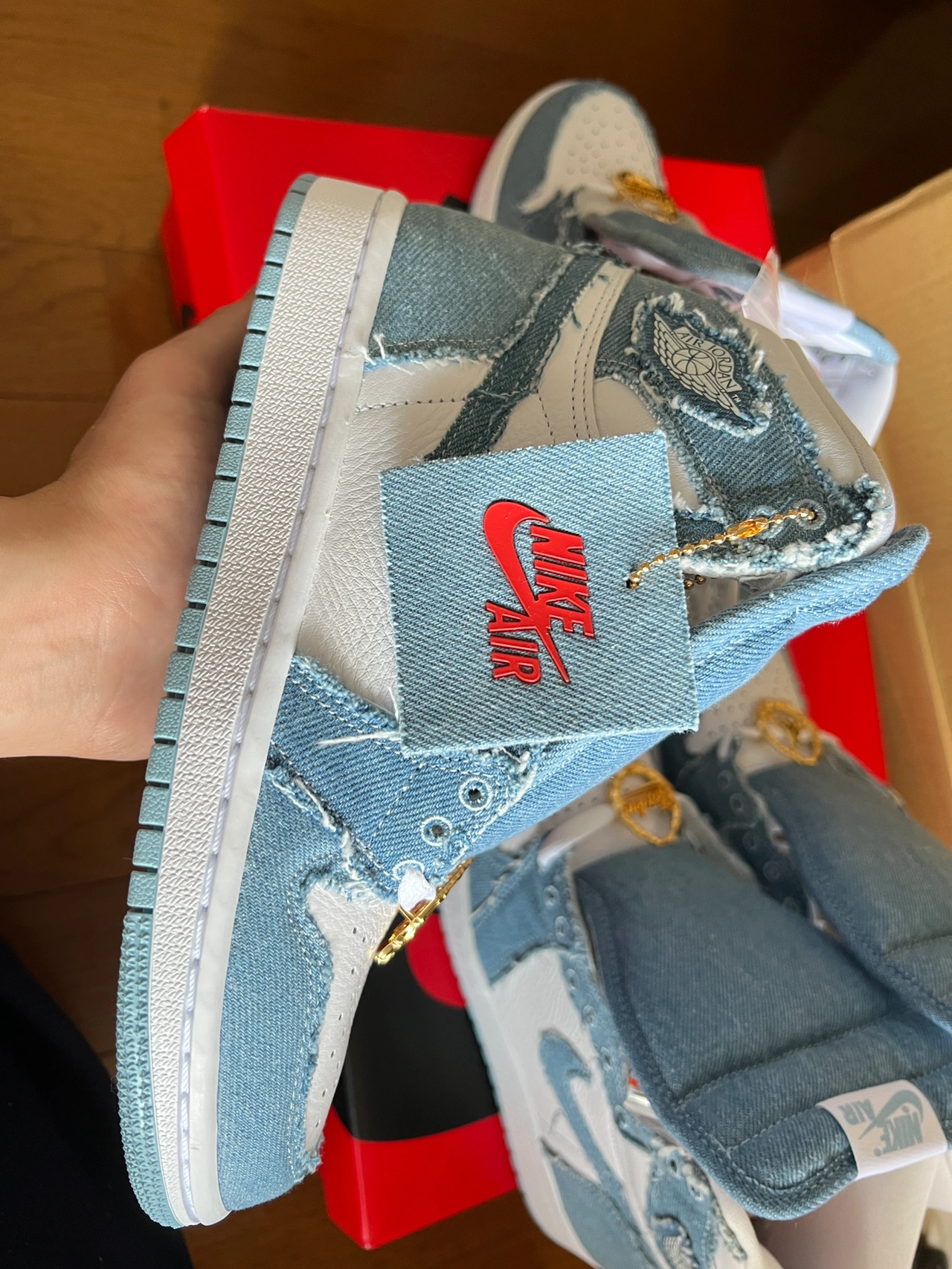 Jordan 1 High OG “Denim” photo review