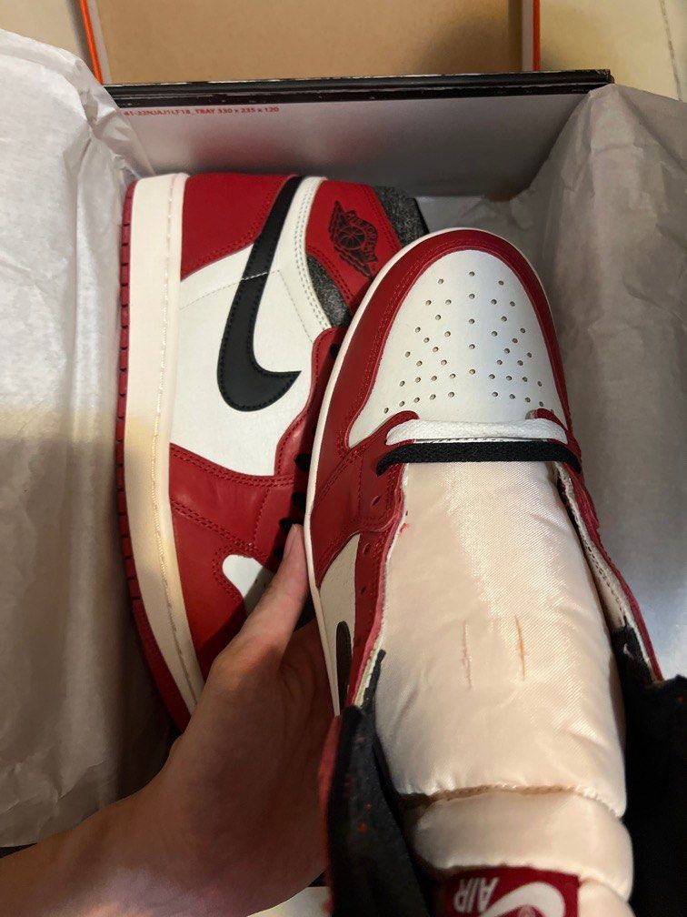 Jordan 1 Retro High OG Chicago Lost and Found photo review