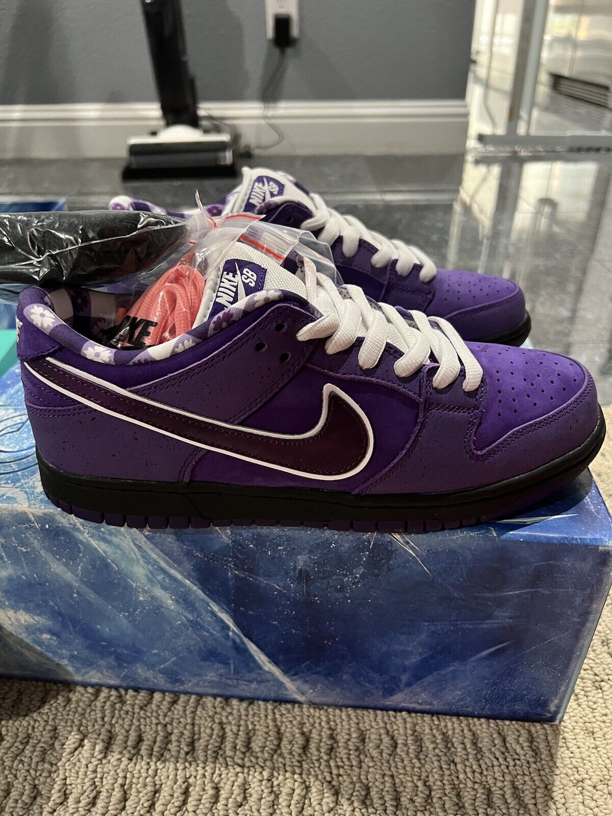 Concepts x Nike SB Dunk Low Purple Lobster photo review
