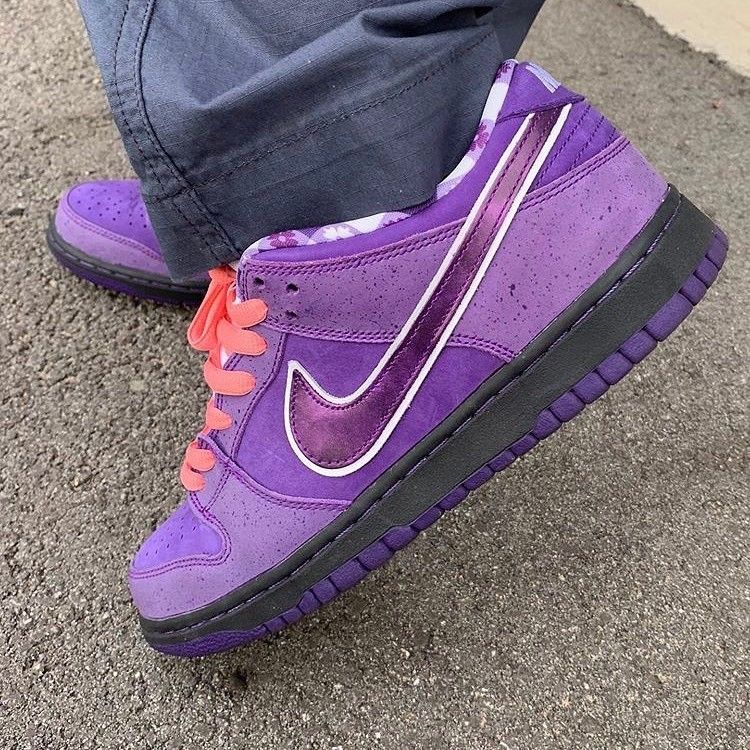 Concepts x Nike SB Dunk Low Purple Lobster photo review