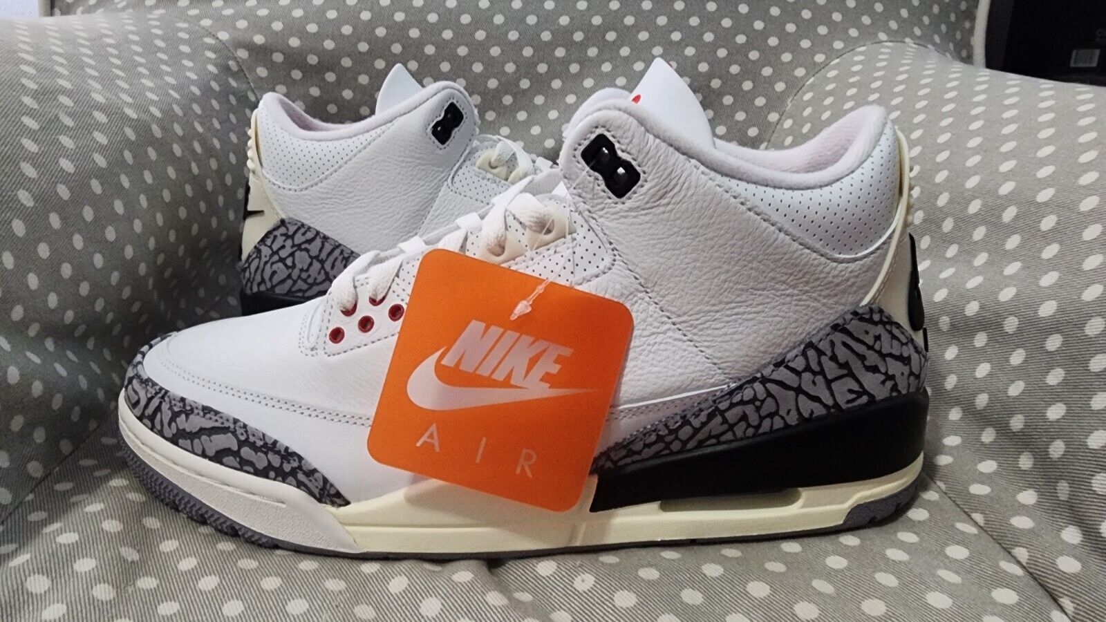 Jordan 3 Retro White Cement Reimagined photo review