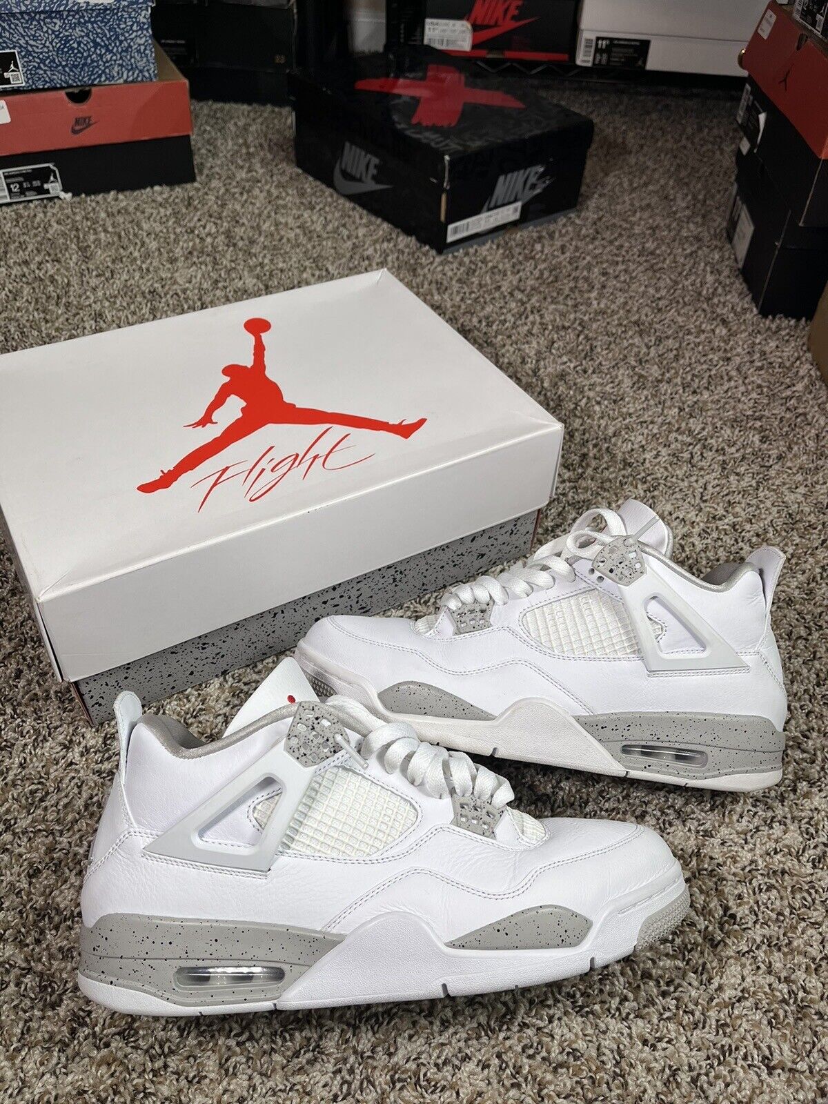 Jordan 4 Retro White Oreo photo review