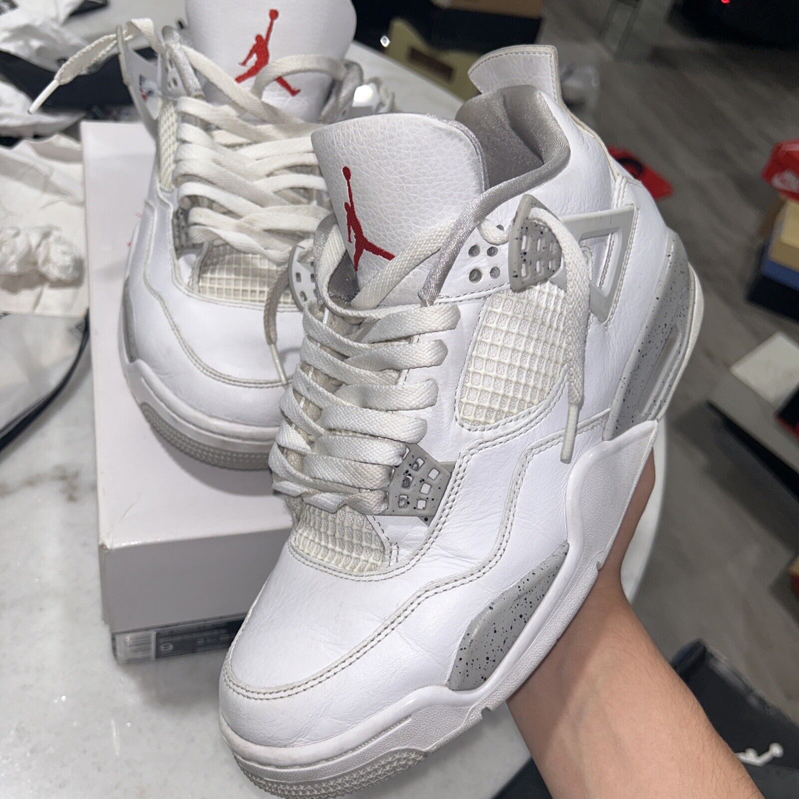 Jordan 4 Retro White Oreo photo review