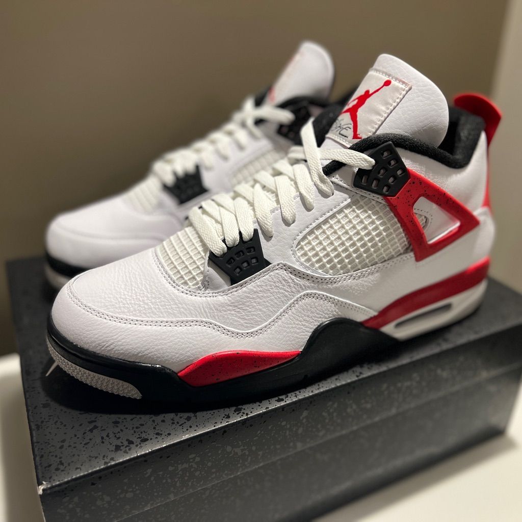 Jordan 4 Red Cement photo review