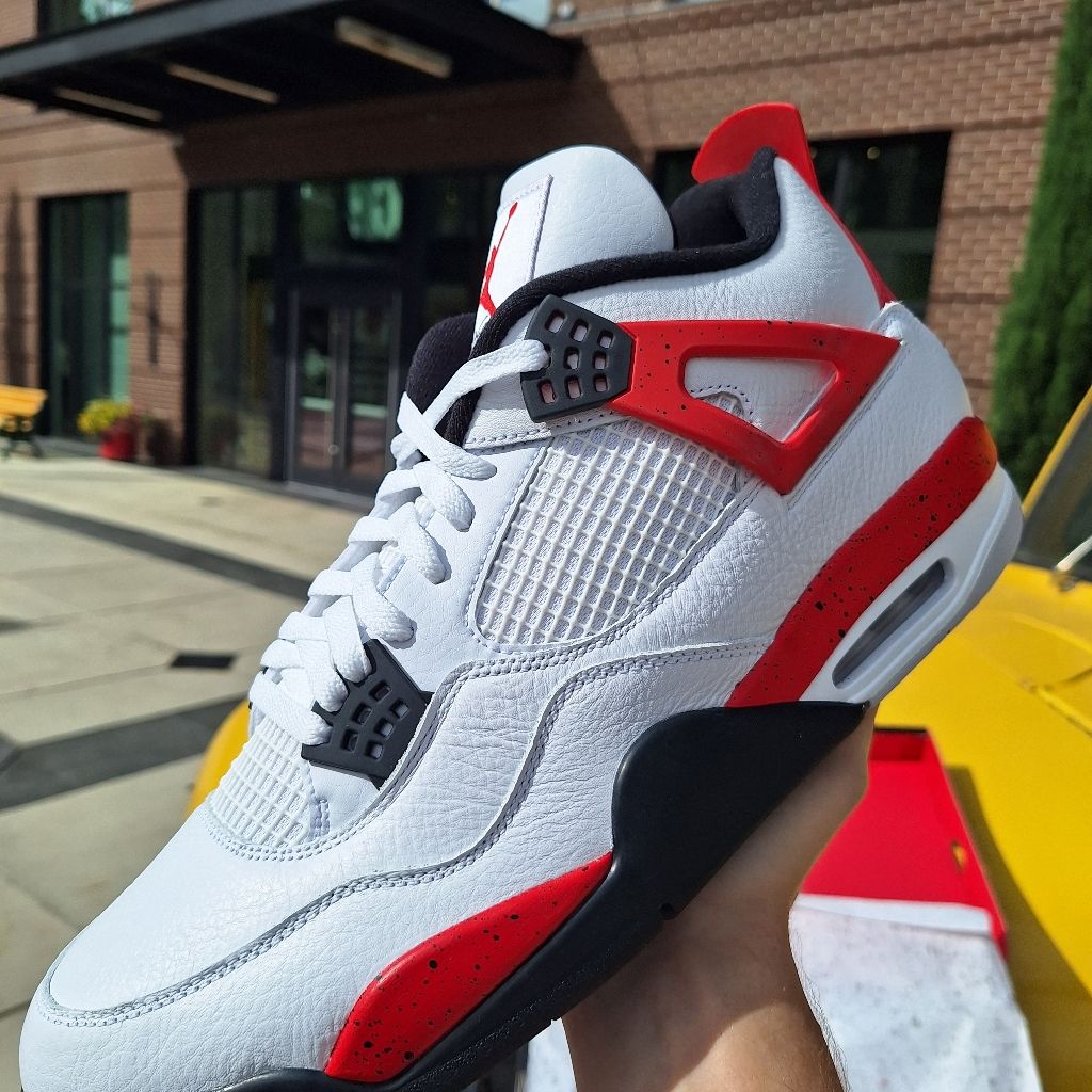 Jordan 4 Red Cement photo review