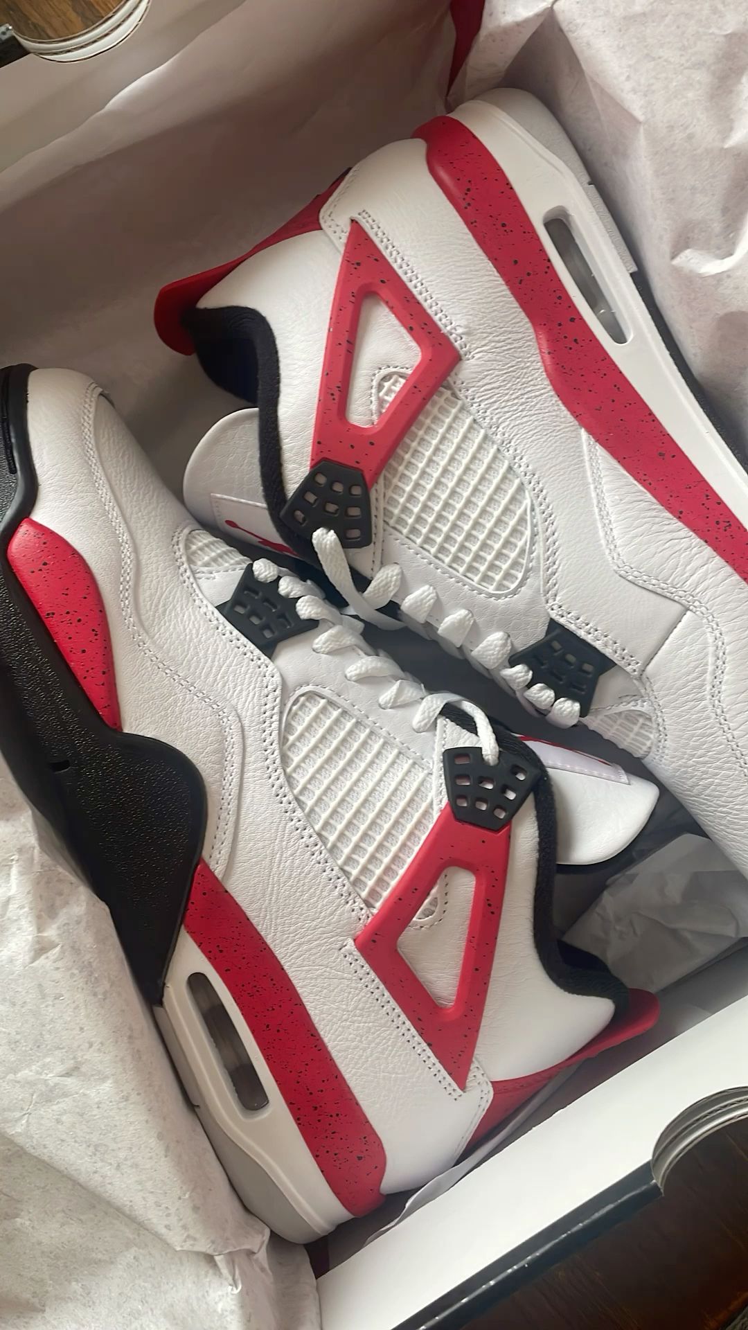 Jordan 4 Red Cement photo review