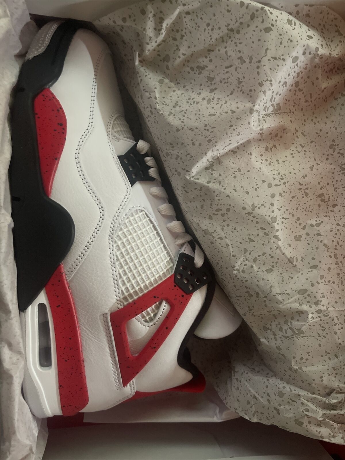 Jordan 4 Red Cement photo review