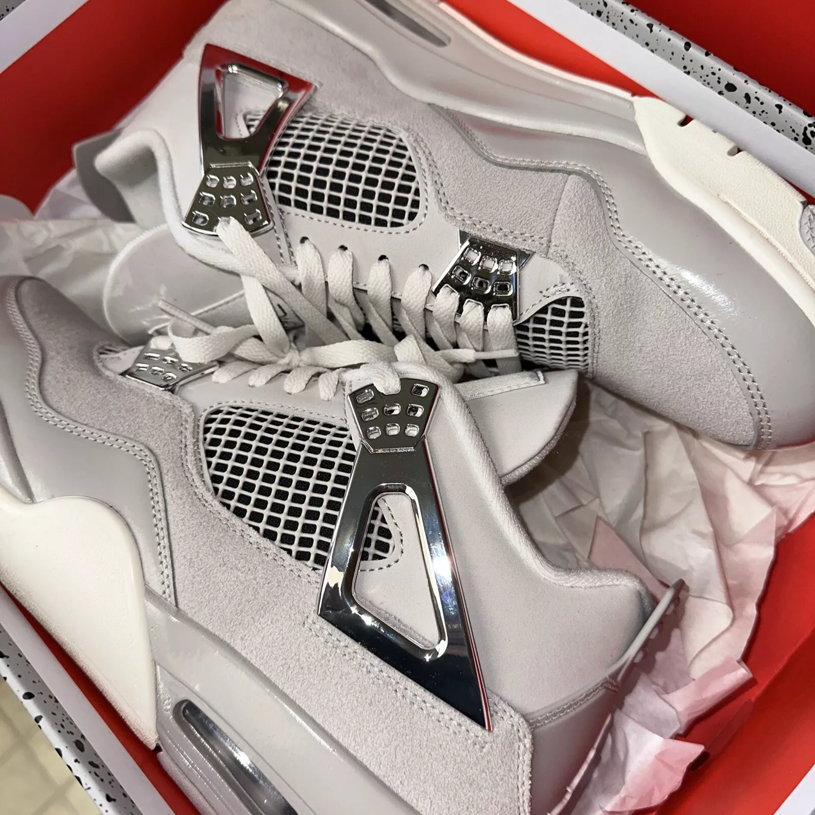 Jordan 4 WMNS Frozen Moments photo review