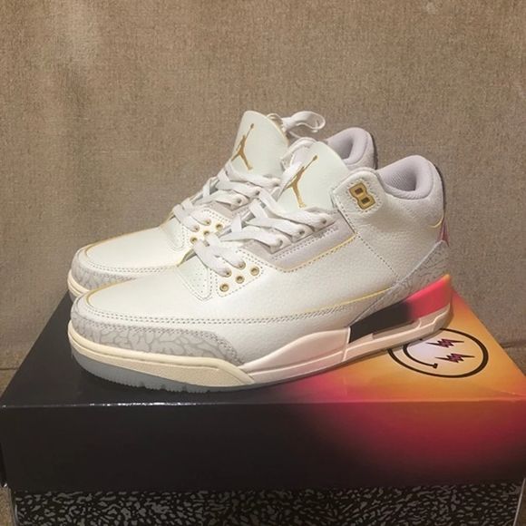 J Balvin X Air Jordan 3 Medellín Sunset photo review