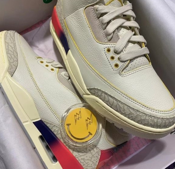 J Balvin X Air Jordan 3 Medellín Sunset photo review